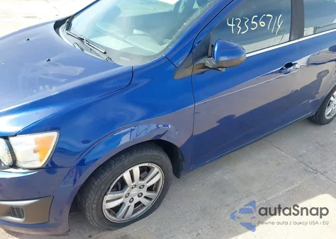 2014 Chevrolet Sonic Lt Auto from USA, damaged, VIN 1G1JC6SH2E4200033